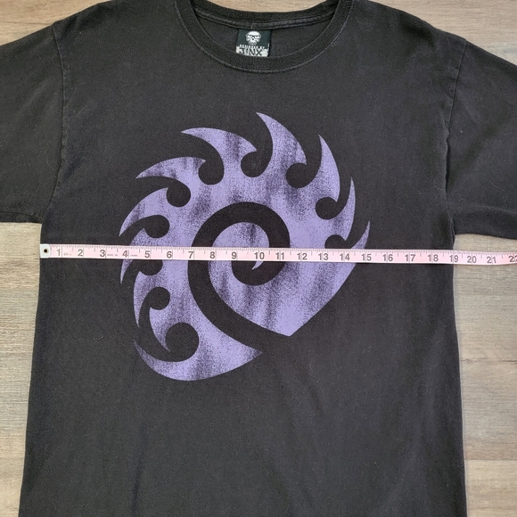 Vintage StarCraft II Medium Zerg Logo Blizzard Entertainment T-Shirt Jinx Gaming - Picture 4 of 9